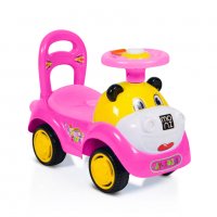 Кола за бутане Moni Super Car, син или розов, снимка 2 - Детски велосипеди, триколки и коли - 37455527