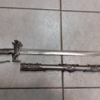 Стара красива сабя ,ятаган,меч,острие, снимка 4 - Колекции - 36892793