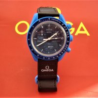 Кварцов часовник OMEGA и SWATCH /Speedmaster/Лунен часовник Мисия до Нептун/180лв., снимка 1 - Мъжки - 39128829