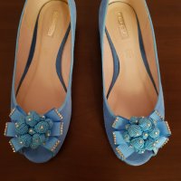 Roberto Botella светло сини обувки, снимка 2 - Дамски ежедневни обувки - 34877614