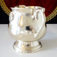 Английска кана,никелово сребро 290 гр. , снимка 5 - Антикварни и старинни предмети - 39051061