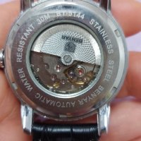 Benyar мъжки часовник с черна кайшка, снимка 2 - Друга електроника - 40386751