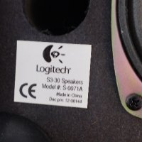 Тонколони за компютър Logitech S3-30 , снимка 7 - Тонколони - 42533464
