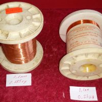 Намотъчни проводници за изработване на бобини и намотки (по снимки), снимка 1 - Други - 42179128