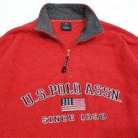 US POLO ASSN USPA Полар Блуза Пуловер (L), снимка 1 - Пуловери - 38915295