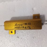 50W мощни резистори с 1% точност за употреба с радиатор, снимка 1 - Друга електроника - 31954941