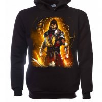  Нов детски суичър с дигитален печат Mortal Kombat, MK, снимка 5 - Детски анцузи и суичери - 34423835