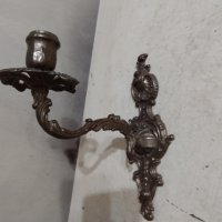 бароков свещник за стена, снимка 1 - Антикварни и старинни предмети - 44257081