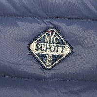 Мъжко олекотено пухено яке Schott Lightweight Down Jacket , снимка 4 - Якета - 42849130
