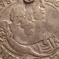 Сребърна монета 15 кройцера 1664г. Сигизмунд Франц Хал Тирол 12206, снимка 5 - Нумизматика и бонистика - 42899784