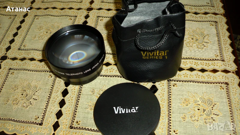 Обектив Vivitar High Defifinition 2.2X Telephoto 62мм Telephoto Lens, снимка 1