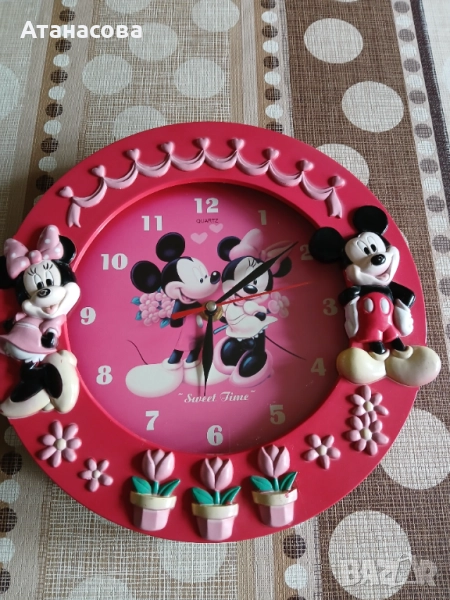 Детски стенен часовник, снимка 1