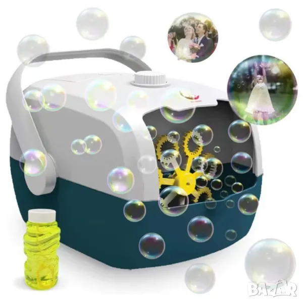 Машина за произвеждане на множество сапунени балончета , снимка 1