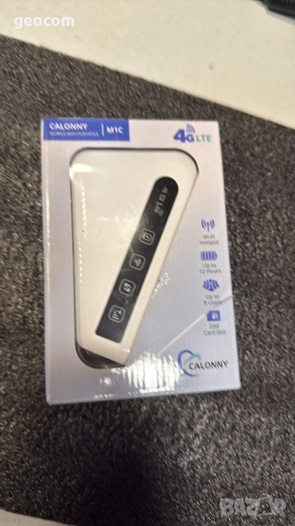 4G/LTE мобилен рутер Calonny M1C (3000mAh,Type-C,HotSpot), снимка 1