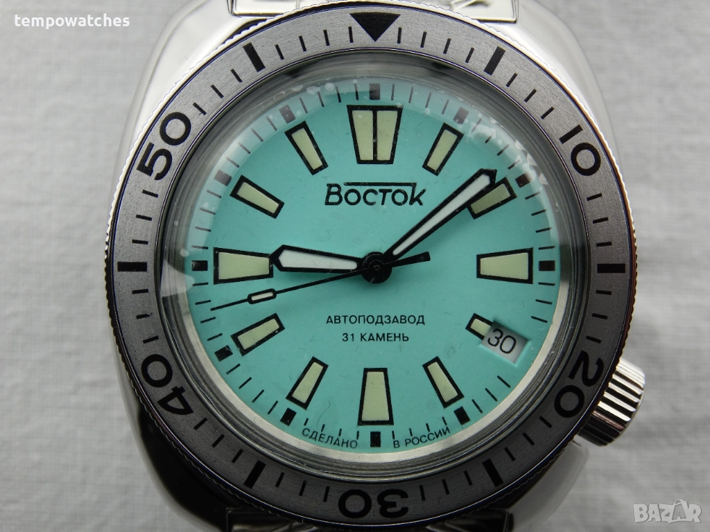 ВОСТОК АМФИБИЯ АВТОМАТИЧЕН-"TIFFANY" ref: 70088В, снимка 1