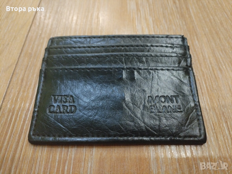 Портфейл за карти кожен , снимка 1