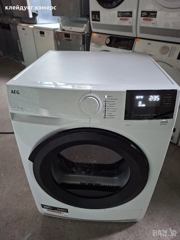 Сушилня с термопомпа AEG SERIES 7000 мод.TR7T60690 9кг. А+++, снимка 1