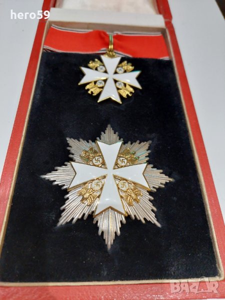 Комплект със звезда Немски орден 2 степен/дойче адлер/ WW2, снимка 1