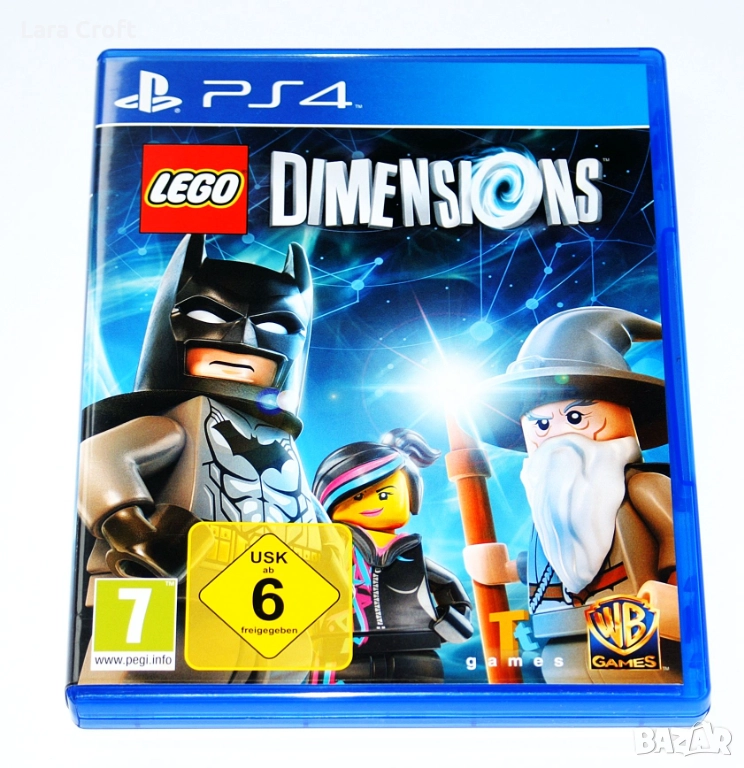 PS4 Lego Dimensions САМО ДИСК Лего PlayStation 4, снимка 1