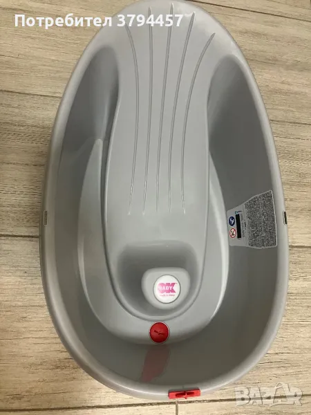Бебешко корито с термометър , снимка 1