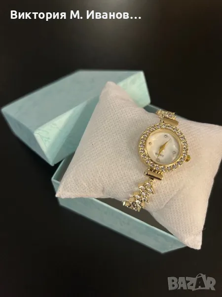 Златист часовник , снимка 1