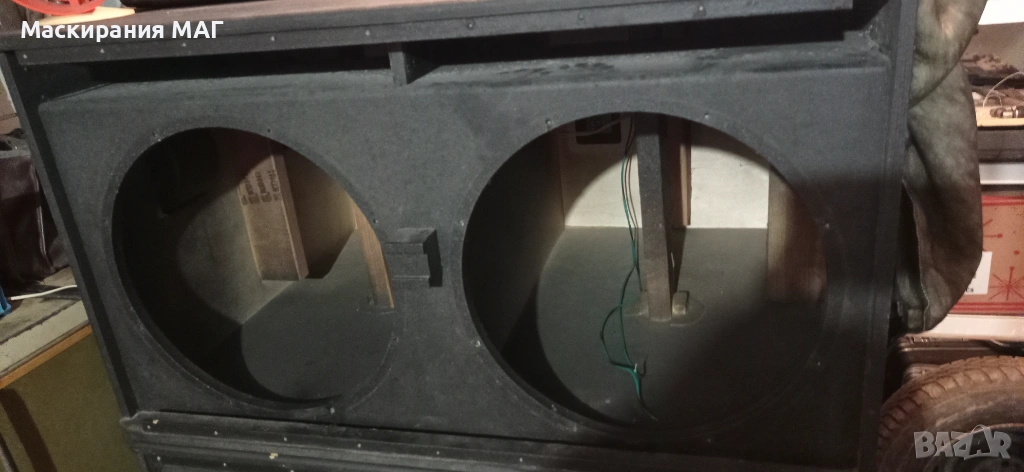 Бас каса двойна 18" 2 броя, снимка 1