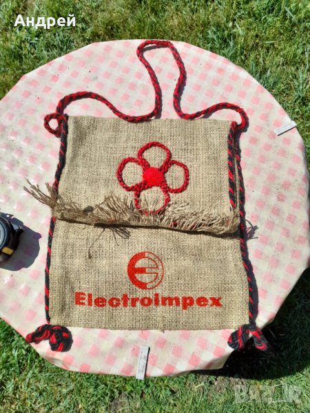 Стара торба,чанта Electroimpex, снимка 1