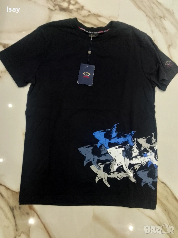 Мъжка тениска Паул Шарк М последен размер в черен цвят , снимка 1