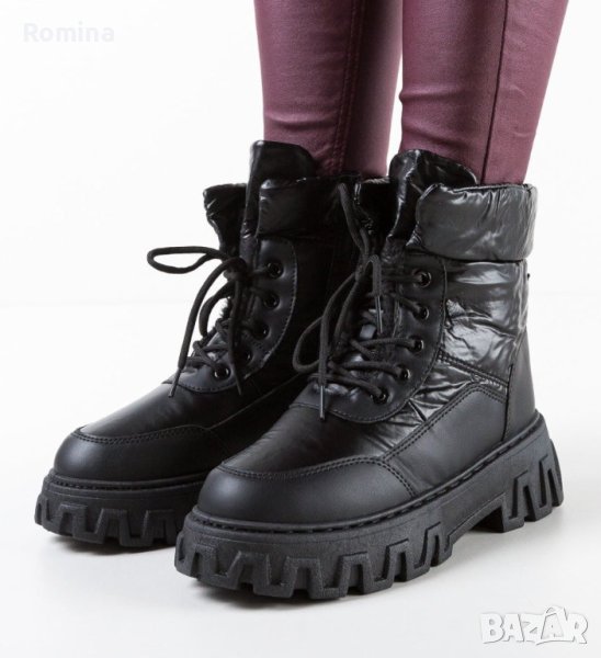 Супер модни зимни боти с подплата, снимка 1
