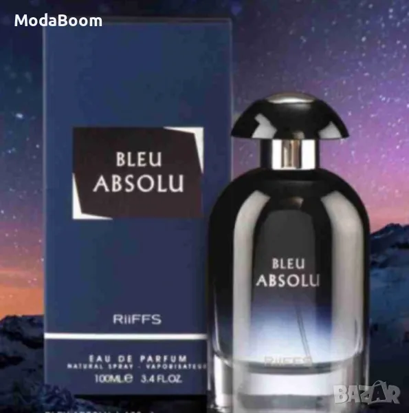 Парфюмна вода Riiffs Bleu Absolute 100 ml за мъже, снимка 1