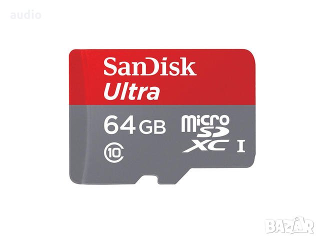 Карта памет SanDisk micro SD UHS-I 64GB, снимка 1