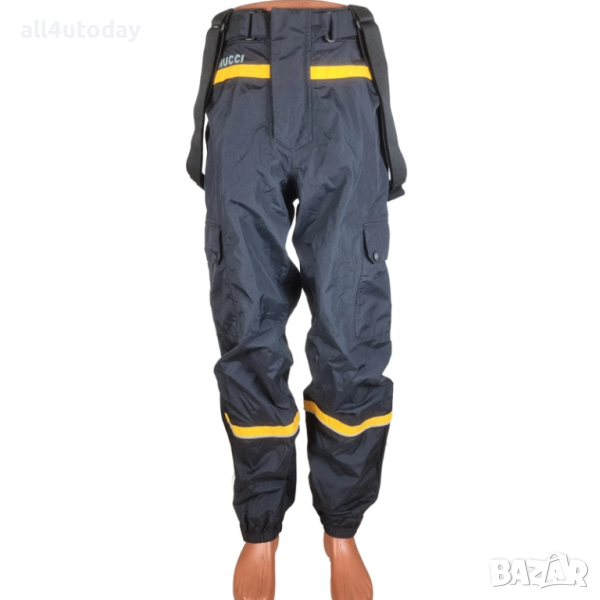 №4563 Vanucci КАТО НОВО Мъжко долнище мото дъждобран с тиранти, снимка 1