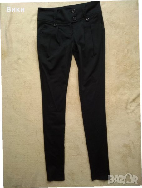 Черен прав панталон тип цигара , снимка 1