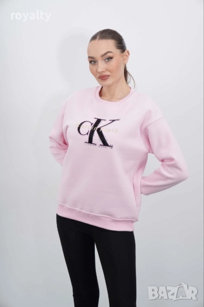 Calvin Klein Розова Дамска Памучна Блуза , снимка 1