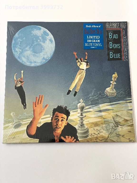 Нова грамофонна плоча (синя) Bad Boys Blue - Game Of Love, снимка 1
