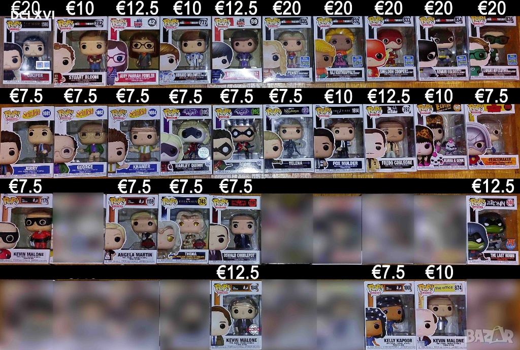 Колекция от Funko Pop - Big Bang Theory, Marvel, DC, The Office, снимка 1