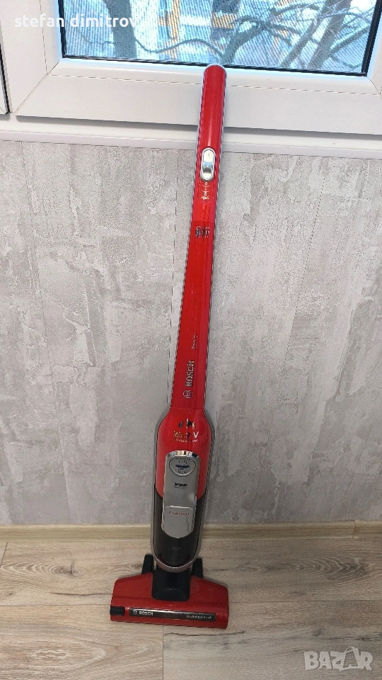 Bosch Athlet BCH6ZOO, 25.2 V,Li-Ion, Сензор Bagless Technology, Четка ProAnimal , снимка 1
