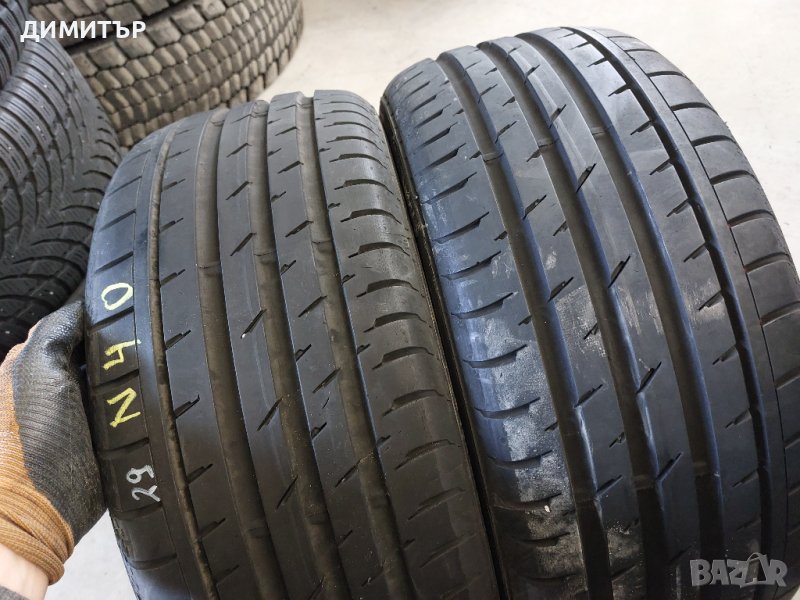 2бр.летни гуми Continental 215 40 17  dot1217 Цената е за брой!, снимка 1