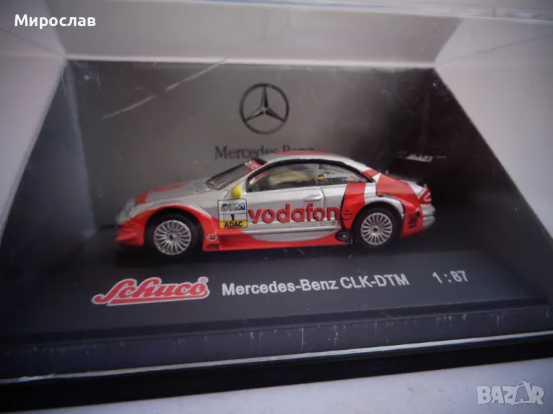 1:87 H0 SCHUCO MERCEDES BENZ CLK КОЛИЧКА РАЛИ МОДЕЛ ИГРАЧКА, снимка 1