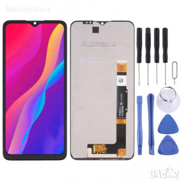 LCD Дисплей и Тъчскрийн за TCL 30E / 30SE, снимка 1