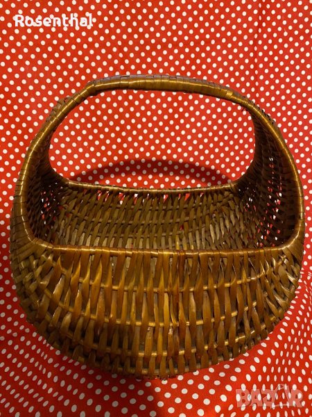 Плетена кошница , снимка 1