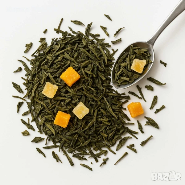 Detox Tea - Зелен чай с Ананас & Манго, снимка 1
