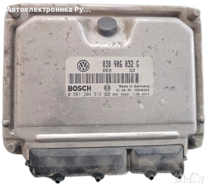 Блок за управление на двигателя (ECU) VW Polo 1.0 030906032G 0261204912 ME7.5.10, снимка 1