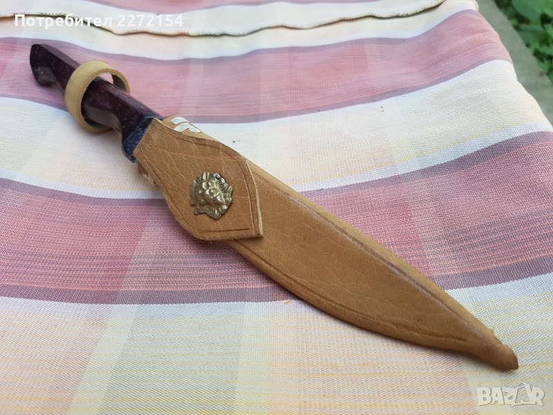 Ловен нож с кания , снимка 1