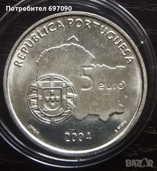 Португалия - 5 евро 2004, снимка 1