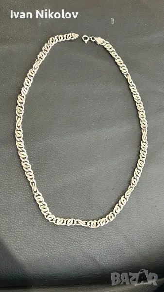 Сребърен ланец, снимка 1