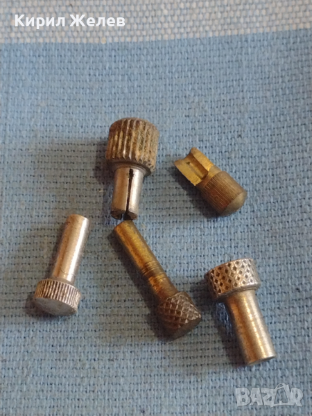 Части за часовници пет броя стари редки 43669, снимка 1