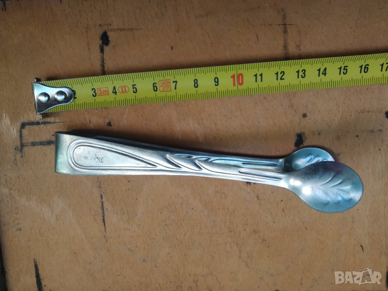 метална щипка за захар,лед, снимка 1