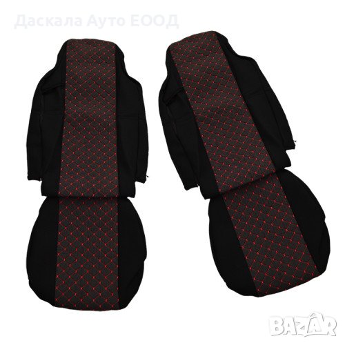 Калъфи за седалки MAN TGX 2017г.+ , полиестер + еластан , 3 цвята, снимка 1