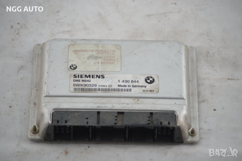 Компютър Двигател за BMW, E46, E39, 2.3, Siemens, 5WK90329, DME MS42,1 430 844, снимка 1